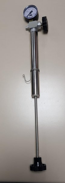 GRUPPO POMPA MANUALE CON MANOMETRO