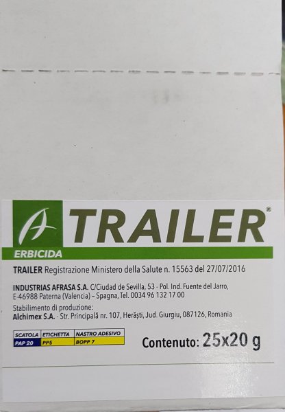 TRAILER 20 GR PZ. 25